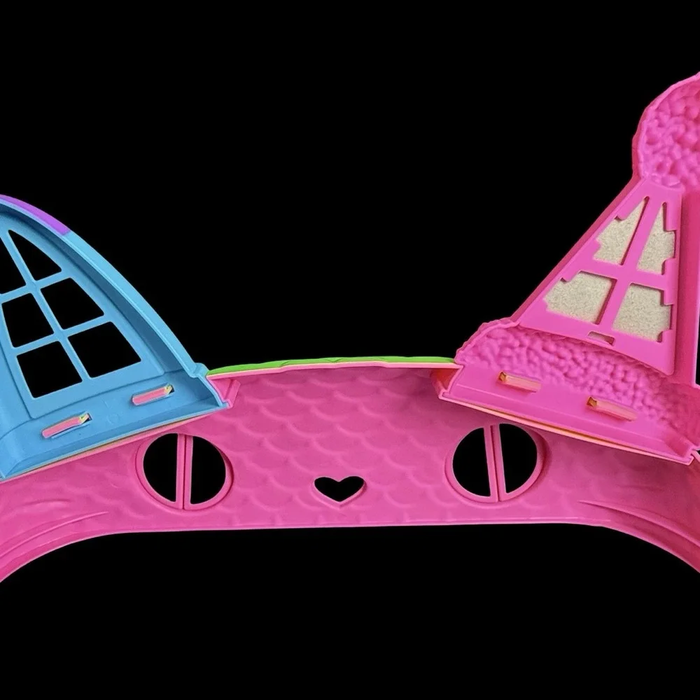 Gabby's Purrfect Dollhouse Replacement Hinged Top Roof Part Celebration Rainbow‎